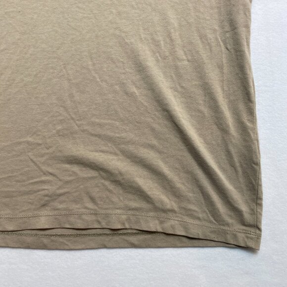 Essentials Fear of God T-Shirt Men's S Tan Camel Short Sleeve Crewneck - Picture 4 of 13